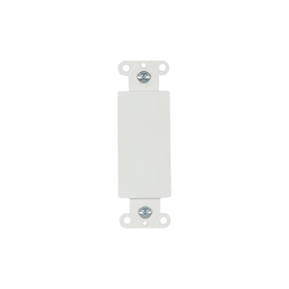 Eaton decorator wallplate adapter, Adaptor Decorator Blank WH 2160W-SP-L