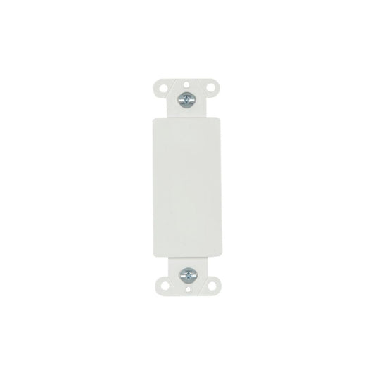 Eaton decorator wallplate adapter, Adaptor Decorator Blank WH 2160W-SP-L