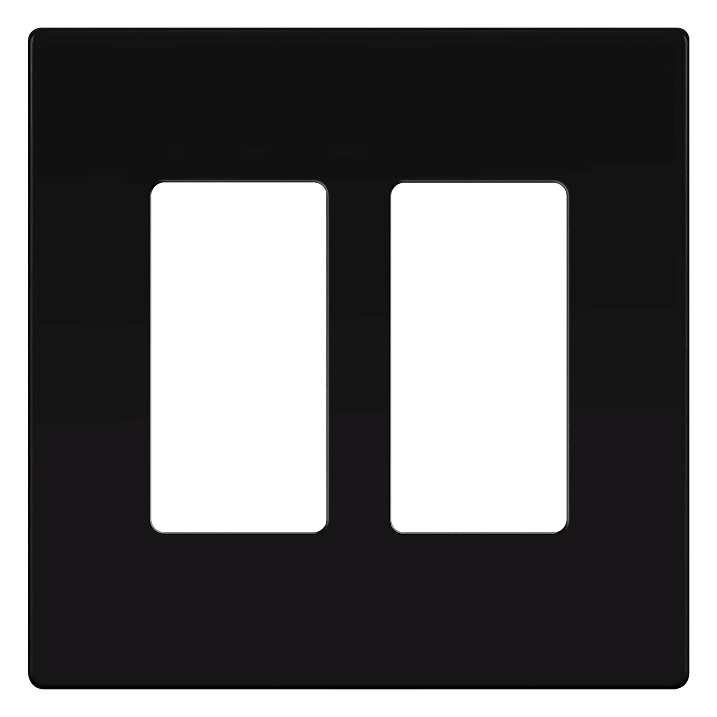 2 Gang Decorator Wall plate, CW-2-WH
